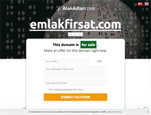 Tablet Screenshot of emlakfirsat.com